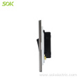 20AX Double Pole Switch with Neon Stainless Steel